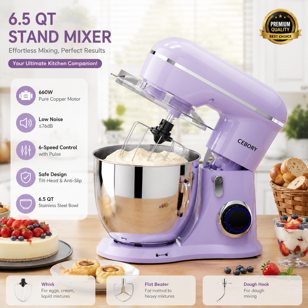 CEBORY 3-IN-1 Electric Stand Mixer